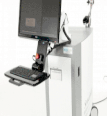 Imagen: El sistema para HIFU Sonoblate 500 (Fotografía cortesía de SonaCare Medical).
